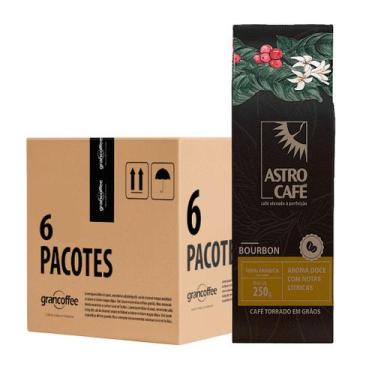Imagem de Kit Grãos Astro Café Bourbon 1,5kg Aroma Intenso Torra Média