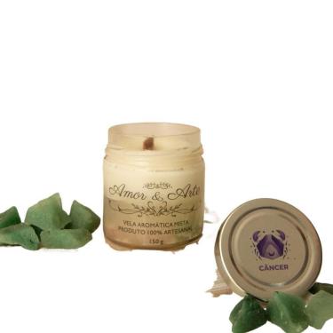 Imagem de Vela Aromática Artesanal Premium Linha Zodíaco 150G