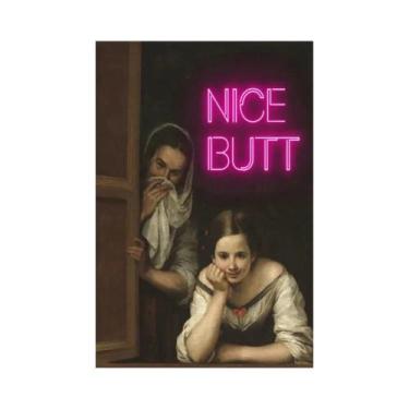 Imagem de Pôster De Arte De Parede Vintage Com Humor Para Banheiro, Pintura Em T