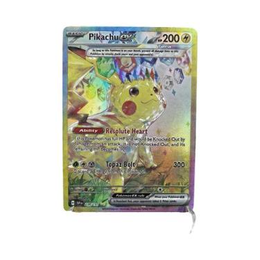 Imagem de Cartas Raras De Pokémon PTCG Pikachu Umbreon Gengar Latias GX EX V Max