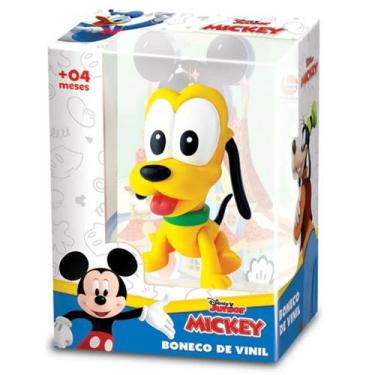 Imagem de Boneco De Vinil - Disney Júnior Mickey - Pluto Líder 12 cm - Lider