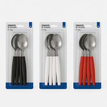 Imagem de Conjunto De Talheres Em Aço Inox Com 12 Peças Para Cozinha - Quality H