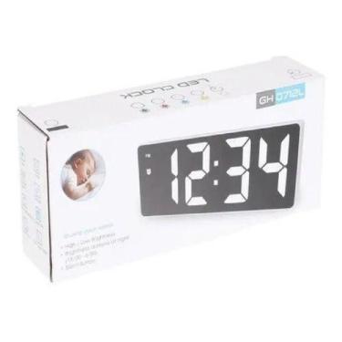 Imagem de Relógio Led Digital Mesa Despertador Alarme Temperatura Nf - New, GH-0