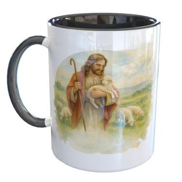Imagem de Caneca Porcelana O senhor é meu pastor Salmos 23:1 - Pense Canecas, Pr