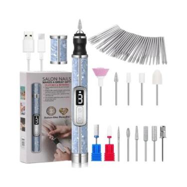 Imagem de Máquina De Furar Unhas Elétrica Profissional De Baixo Ruído Com Múltip
