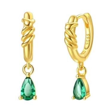 Imagem de Brincos Clássicos De Pérola Em Ouro 925 Para Mulheres, Joias Elegantes