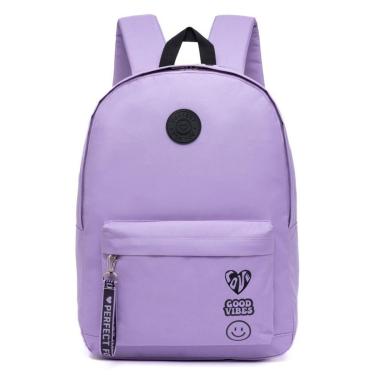Imagem de Mochila Feminina Reforçada Trabalho Faculda Escolar 16 Litros-Feminino