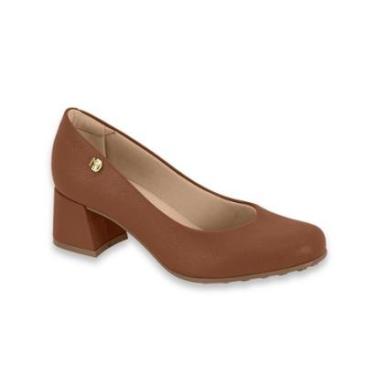 Imagem de Sapato Casual Feminino Modare Confortavel Salto Bloco Baixo Ref: 7373.100-Feminino