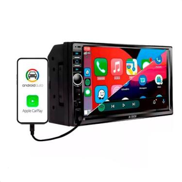 Imagem de Central Multimídia 7 Pol Android Auto e CarPlay Com Fio - H-tech