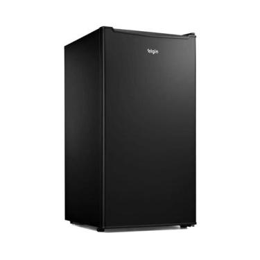 Imagem de Frigobar 93 litros elgin preto 220v r600a porta reversivel, Preto, 220
