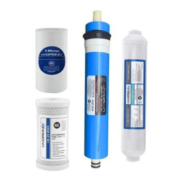 Imagem de Kit Refil Filtro InMetro Hydronix 5" - Fdma Filtros