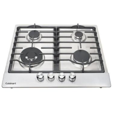 Imagem de Cooktop a Gás Cuisinart Casual Cooking 4 Bocas 60Cm Inox 220V 40931800
