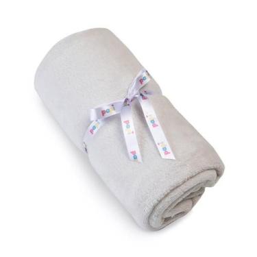 Imagem de Cobertor Bebê em Microfibra Bege Papi 1,10M X 85Cm