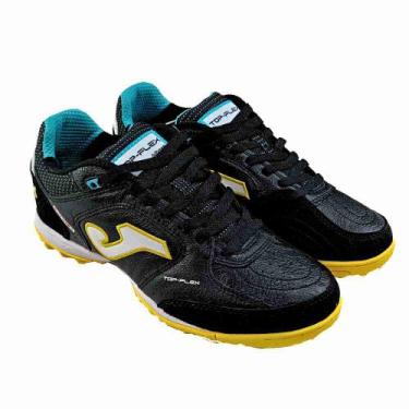 Imagem de Chuteira de Society Joma Top Flex Couro Natural, Amarelo, 43