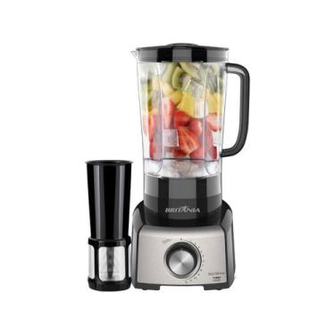 Imagem de Liquidificador Britânia BLQ1380P Pro Maxx 6 Inox 3L 1200W - 127V, Pret