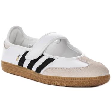 Imagem de adidas Tênis feminino Samba Jane, Branco e preto, 35