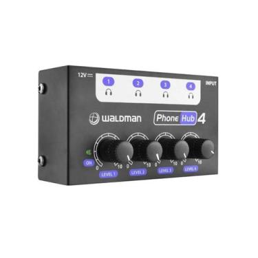 Imagem de Amplificador fone waldman ph-4 preto