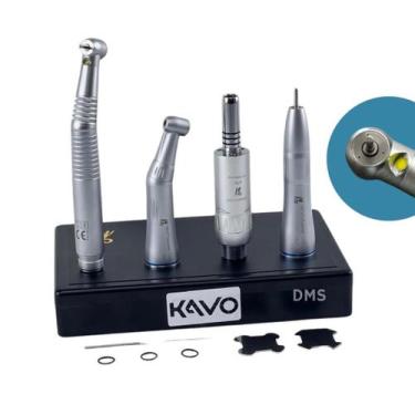 Imagem de KIT ACADEMICO ODONTOLOGICO KAVO SÉRIE 636 CP COM LED Peças de mão Odon