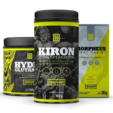 Imagem de Kit Kiron + Glutamina 150g + Morpheus-Unissex