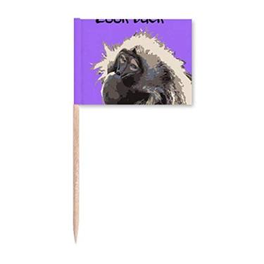 Imagem de Marcador de palito de dente Primate Baboon Wild Papio Topper Decoração de festa