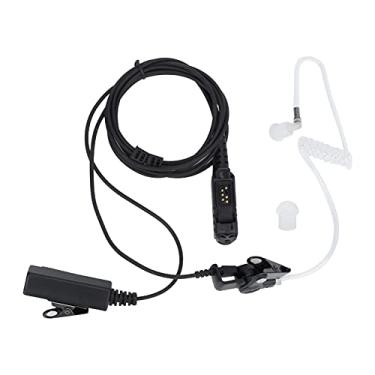 Imagem de Fone de ouvido de rádio bidirecional PPT tubo acústico fone de ouvido Walkie Talkie com microfone PTT tubo acústico fone de ouvido Walkie Talkie acessório para Motorola XPR3300/3500