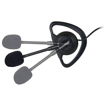 Imagem de Fone de ouvido auricular com fio e microfone Dreamgear para jogos DGUN-2984 Preto