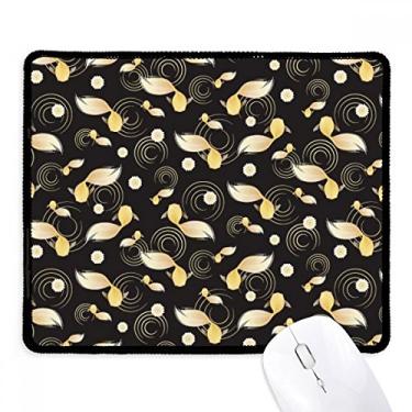 Imagem de Tapete de borracha para jogos Ripple Flowers Repeat Japan com borda costurada