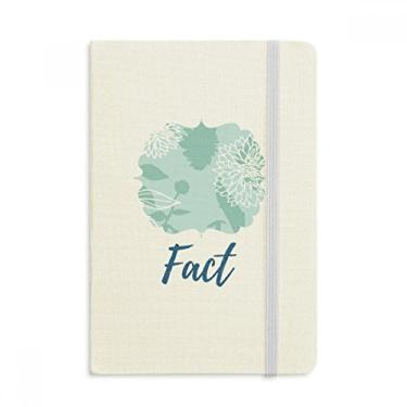 Imagem de Caderno de arte abstrata de criântemo com capa dura em tecido oficial diário clássico