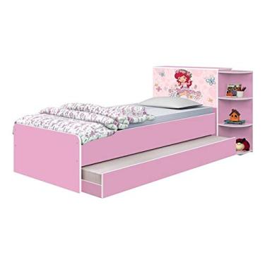 Imagem de Cama Baú Liz Solteiro com Auxiliar Moranguinho - JeA Móveis