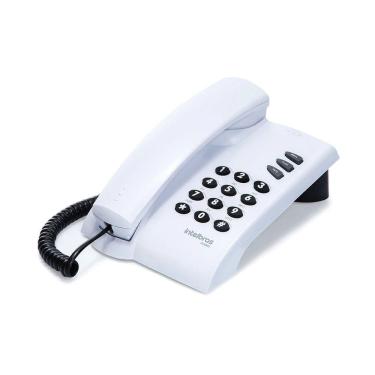 Imagem de Telefone Fixo com Fio Intelbras Pleno Cinza Artico