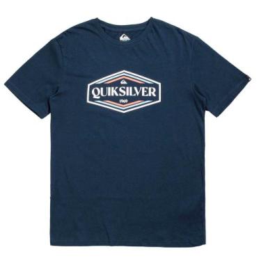 Imagem de Camiseta Quiksilver Shape Us Azul