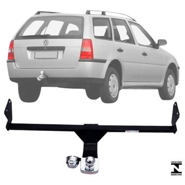 Imagem de Engate Reboque Rabicho Fixo Parati Bola 1996 a 1999 450Kg