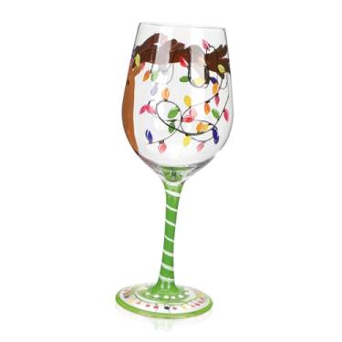 Imagem de BRIGHTFUFU cálice de vidro de vinho de férias copos de uísque decoração de natal de coquetel multifuncional acessórios para festa doméstico decorar champanhe de bebida