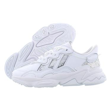 Imagem de adidas Tênis feminino Forum Bold, Branco/prata-branco, 7