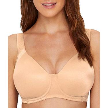 Imagem de Playtex Sutiã feminino com aro 18 Hour No Poke No Dig US4698, Nude, 38DDD