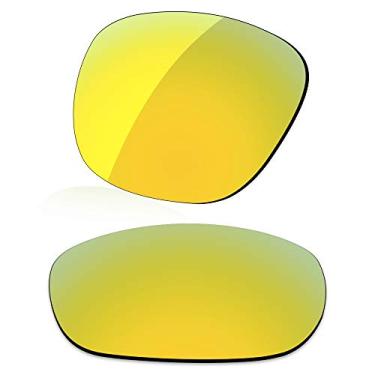 Imagem de LenzReborn Lente polarizada de substituição para óculos de sol Oakley Enduro OO9223 - Amarelo dourado - polarizado espelhado