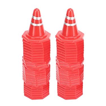 Imagem de 50 Pces Mini Brinquedos Do Cone De Tráfego, Cones De Tráfego Em Miniatura, Brinquedo Do Cone De Tráfego Para Crianças Treinamento De Carro De Controle Remoto