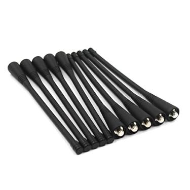 Imagem de (Pacote com 10) PMAE4016 UHF 400-470Mhz Antena Chicote para Motorola CP200 CP200D GP88 GP328 GP340 GP360 GP1280 EP450 HT750 HT1250 HT1550 PR400 Rádio bidirecional