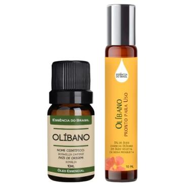 Imagem de Kit Óleo Essencial Olíbano + Pronto P/Uso Roll On 10ml