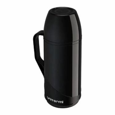 Imagem de Garrafa Térmica Preta Uniterm, 500 ml