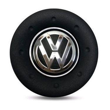 Imagem de Tampa Do Volante Botão Buzina Vw Gol G2 Bola G4 Saveiro Fox - NoBrand