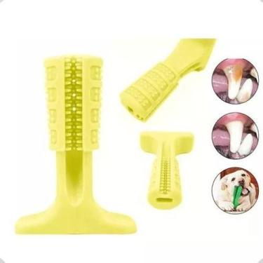 Imagem de Brinquedo Mordedor Limpa Dentes Anti Stress Pet Cães Dog Cachorro Dent