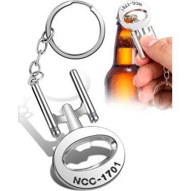 Imagem de Buleens Chaveiro de metal abridor de garrafas, abridor de cerveja legal presente para meninos homens, pai, avô, namorado, marido