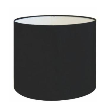 Imagem de Cúpula em tecido cilíndrica abajur luminária cp-4999 50x45cm algodão c