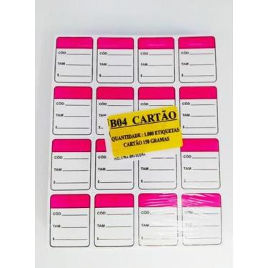 Imagem de Etiqueta B04 Pink com 1.000 - Sun Special