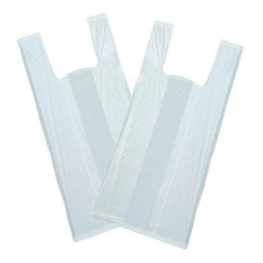 Imagem de Sacola Reciclada Branca Pacote Com 5kg 70x90 - Higipack