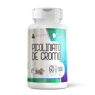 Imagem de PICOLINATO DE CROMO - 500mg (60 Cápsulas) +CAPS, 1