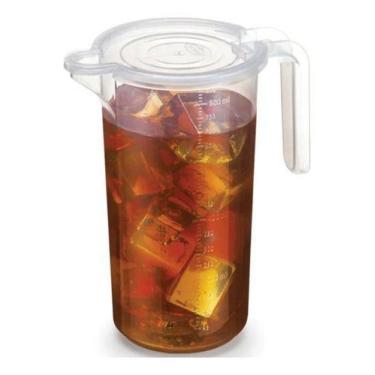 Imagem de Jarra Medidora Com Tampa Microondas Freezer 850ml Gravada - Nitron
