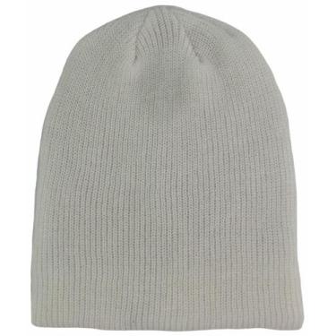 Imagem de Gorro Touca Lenhador Marinheiro Canelada Adulto Unissex Branco - Dalur