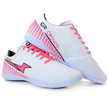 Imagem de Chuteira futebol de salão quadra futsal masculino feminino sola costur